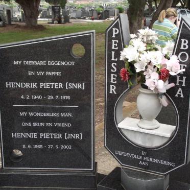 PELSER Hendrik Pieter 1940-1976 :: PELSER Hennie Pieter 1965-2002