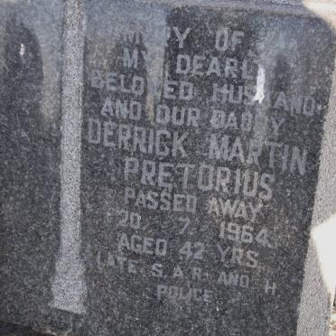 PRETORIUS Derrick Martin -1964