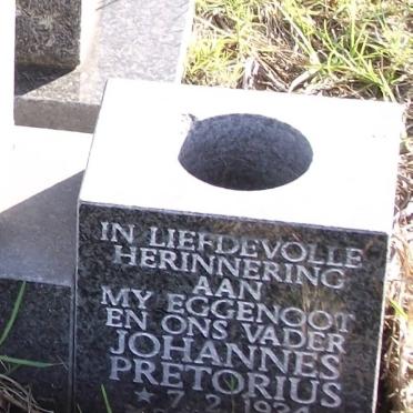 PRETORIUS Johannes 1934-2001