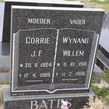RENSBURG Wynand Willem, janse van 1918-1989 &amp; Corrie J.F. 1924-1999