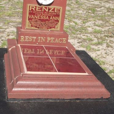 RENZE Charles Leonard 1932-2010 :: RENZE Vanessa Ann 1961-1962