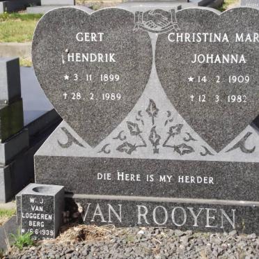 ROOYEN, van :: LOGGERENBERG, van