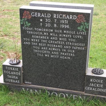 ROOYEN Gerald Richard, van 1951-1996