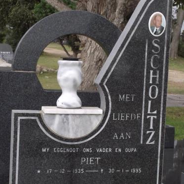 SCHOLTZ Piet 1935-1995