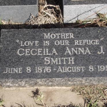 SMITH Ceceila Anna J. 1876-1959