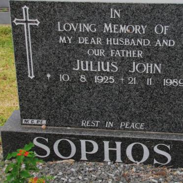 SOPHOS Julius John 1925-1989