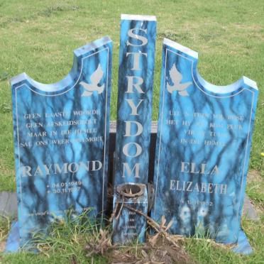 STRYDOM Raymond 1949-1997 &amp; Ella Elizabeth 1952-