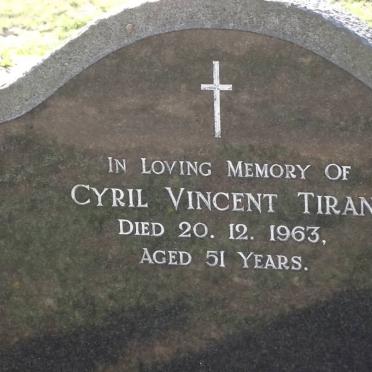 TIRAN Cyril Vincent -1963