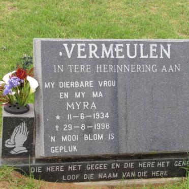 VERMEULEN Susara Maria 1934-1998