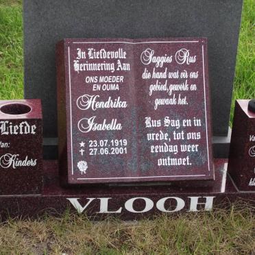 VLOOH Hendrika Isabella 1919-2001