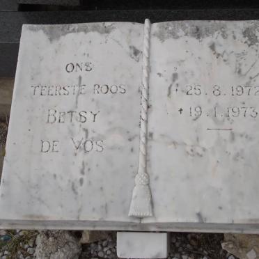 VOS Betsy, de 1972-1973