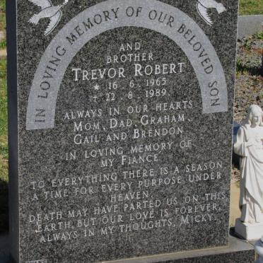 WHITE Trevor Robert 1965-1989