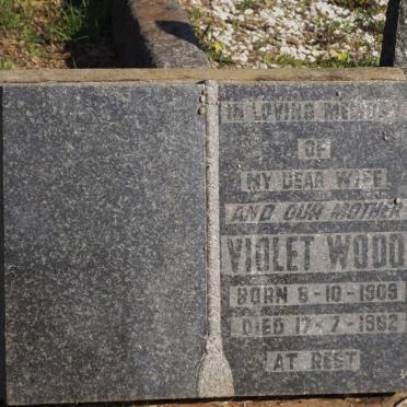 WOOD Violet 1909-1962
