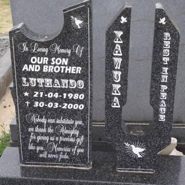 XAWUKA Luthando 1980-2000