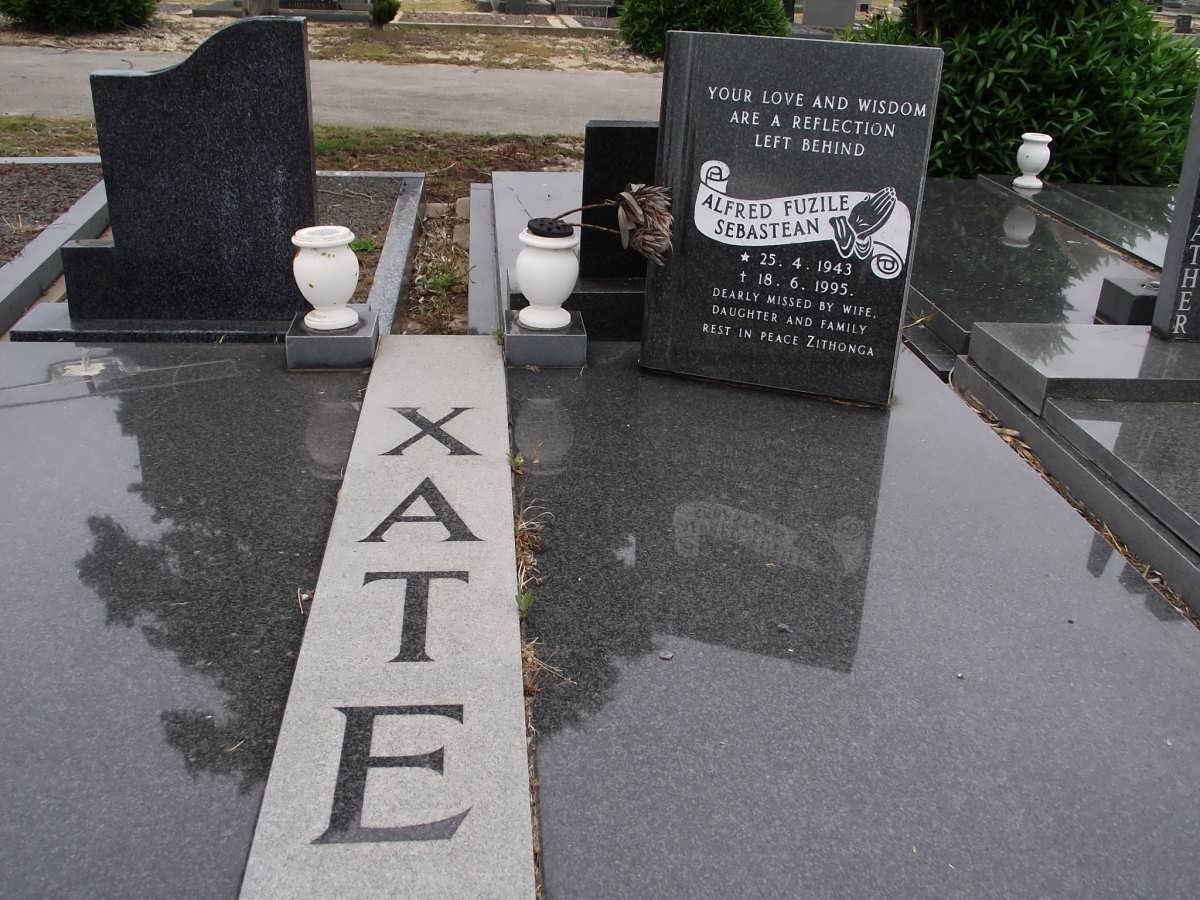 XATE Alfred Fuzile Sebastean 1943-1995