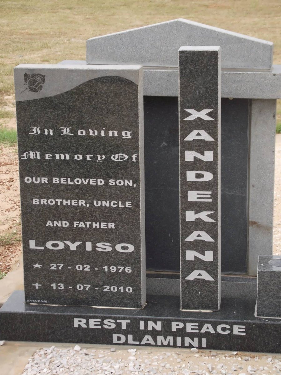 XANDEKANA Loyiso 1976-2010