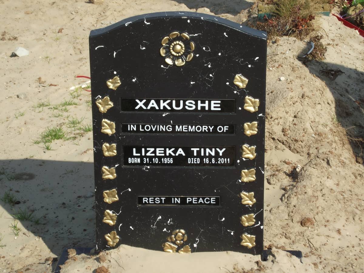 XAKUSHE Lizeka Tiny 1956-2011