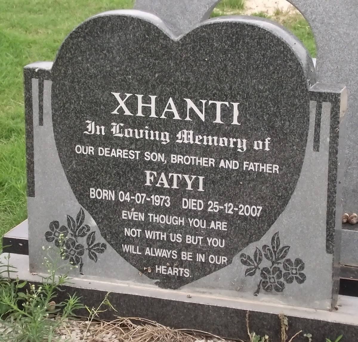 XHANTI Fatyi 1973-2007