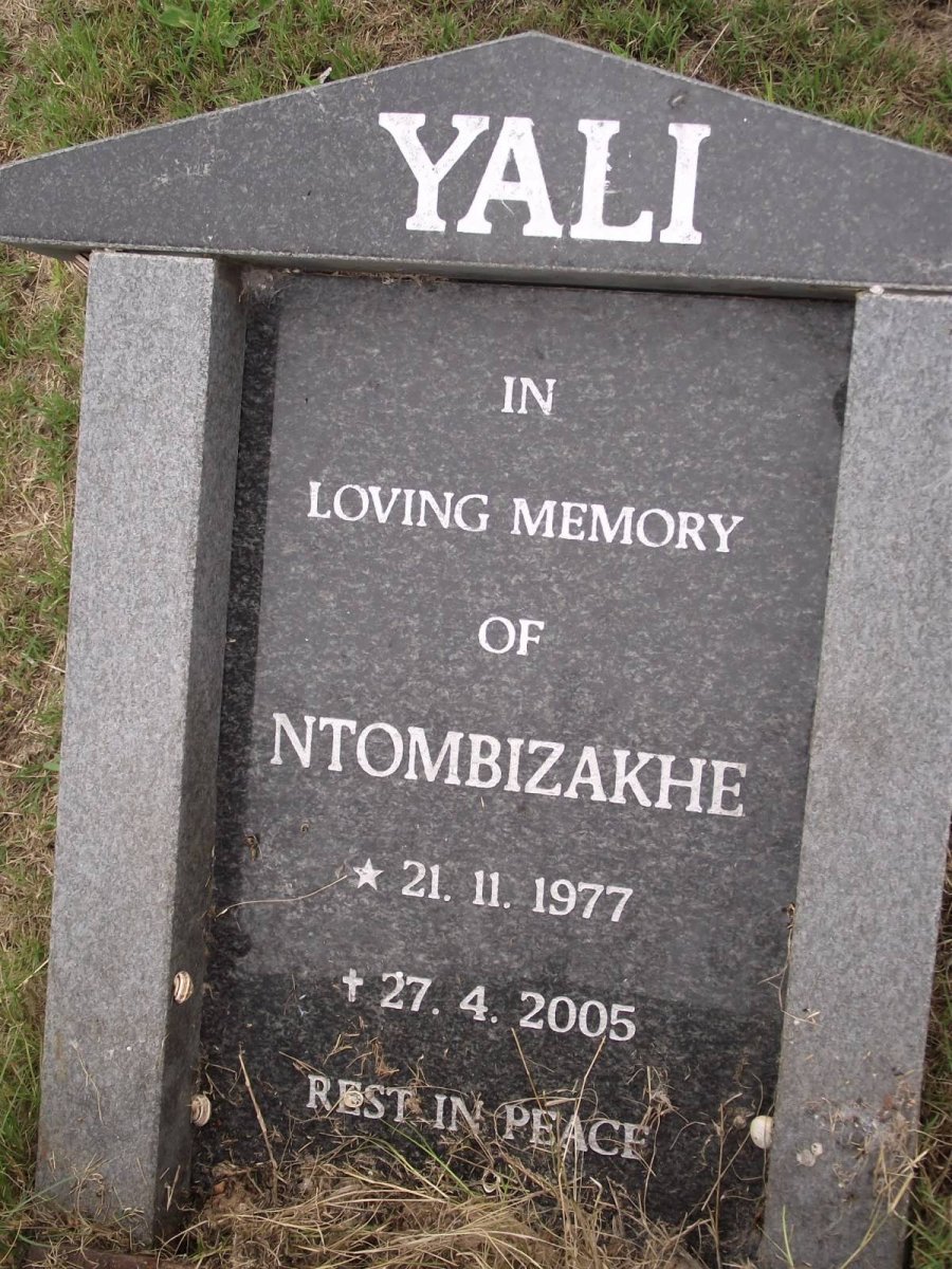 YALI Ntombizakhe 1977-2005