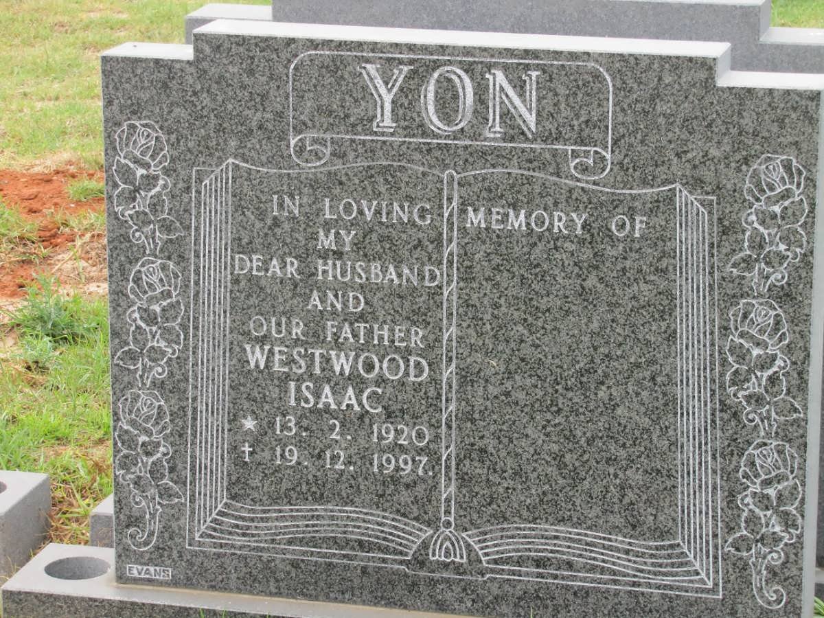 YON Westwood Isaac 1920-1997