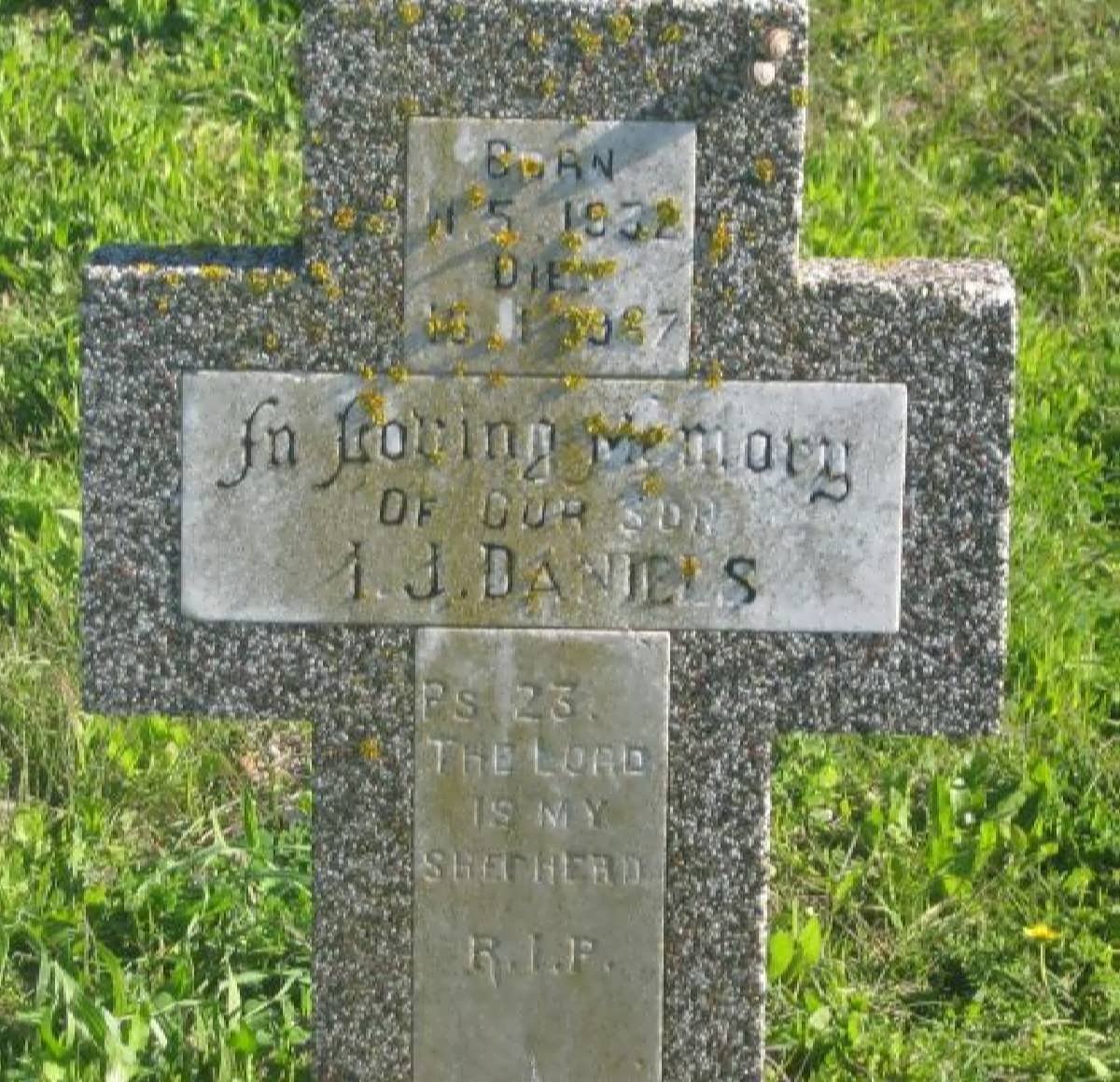 DANIELS  I.J 1937-1967