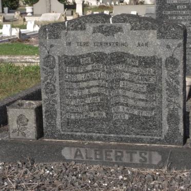 ALBERTS Carel Lambertus 1908-1964 :: ALBERTS Carel Johannes Jacobus 1862-1958