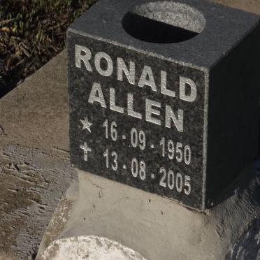 ALLEN Ronald 1950-2005