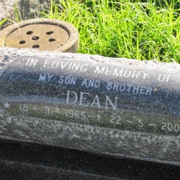 ANDERSON Dean 1965-2001
