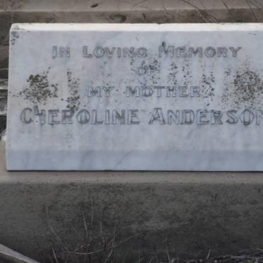 ANDERSON Cheroline