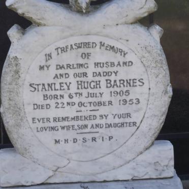 BARNES Stanley Hugh 1905-1953