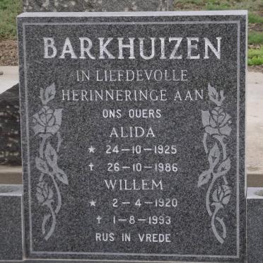 BARKHUIZEN Willem 1920-1993 &amp; Alida 1925-1986