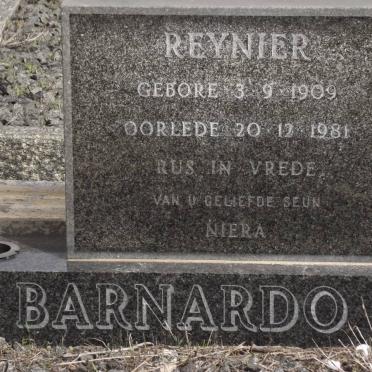 BARNARDO Reynier 1909-1981