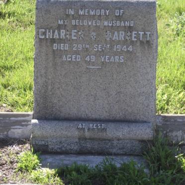 BARRETT Charles A. -1944