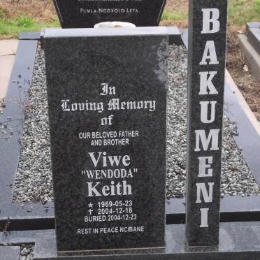 BAKUMENI Viwe Keith 1969-2004