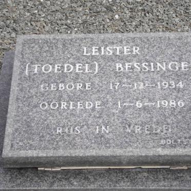 BESSINGER Leister 1934-1986