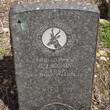 BOSMAN G.J. -1944