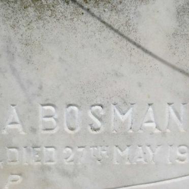 BOSMAN Thelma 1941-1946