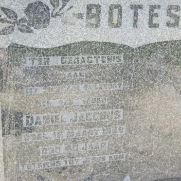 BOTES Daniel Jacobus -1958