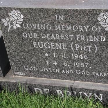 BRUYN Eugene, de 1946-1987