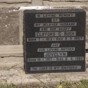 BUSH Clifford G. 1913-1957 &amp; Joyclyn 1917-1993