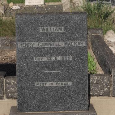 CAMPBELL-MACKAY William Henry -1956