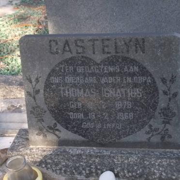 CASTELYN Thomas Ignatius 1878-1968