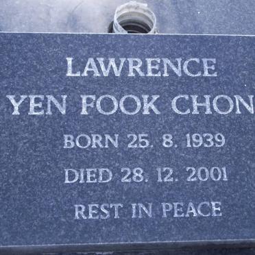 CHONG Lawrence Yen Fook 1939-2001
