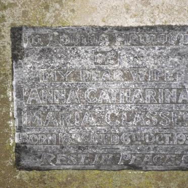 CLASSEN Anna Catharina Maria 1895-1937