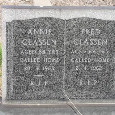 CLASSEN Annie -1983 &amp; Fred -1962
