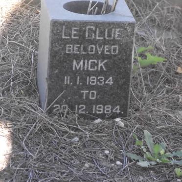 CLUE Mick, le 1934-1984