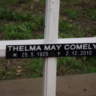 COMELY Thelma May 1925-2010