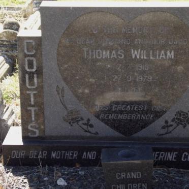 COUTTS Thomas William 1918-1978 &amp; Catherine