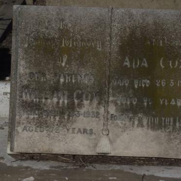 COX William -1932 &amp; Ada -1964