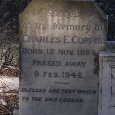 COPPIN Charles E. 1884-1946
